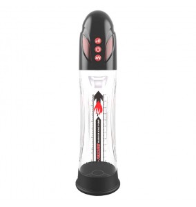 Intelligent High-Vacuum Penis Pump (Chargeable - Black)
